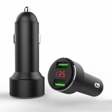 Телефонное азу 2 usb 2.4а с вольтметром