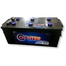 Акб gunter 6ст- 190 рос с переходниками