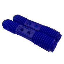 Пыльник рулевой рейки ваз 2110 силикон синий