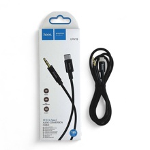 Телефонный кабель aux - type-c, аудио 3,5мм A-A, длина 1 м