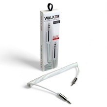 Телефонный кабель aux wca-510, 1,7 м, пружина, цвет белый