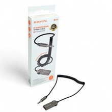 Адаптер AUX Bluetooth USB, цвет серый