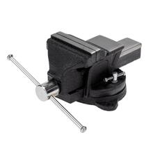 Тиски слесарные поворотные, с наковальней 100мм ****