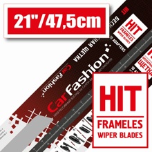 Щетка стеклоочистителя Бескаркасная HIT 21 (525мм)