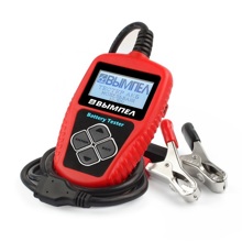 Тестер акб ва 101 (для авто, 12в акб, русский язык)