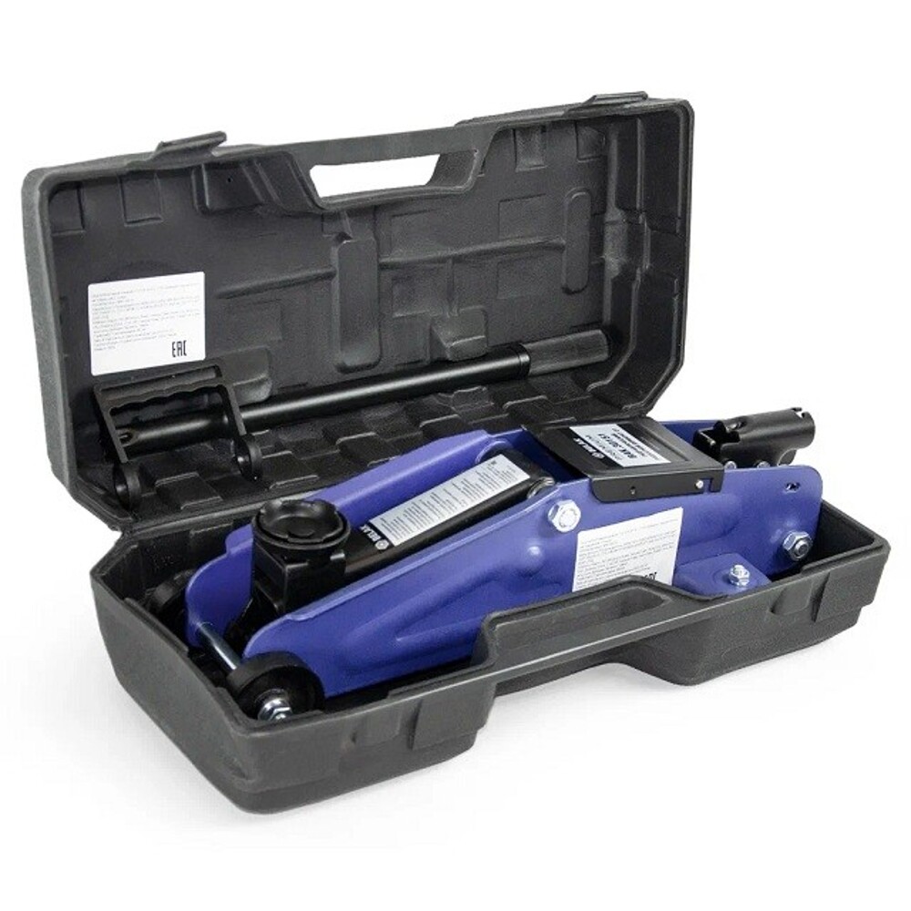 Домкрат подкатной 2 т 320 мм в кейсе premium Домкрат подкатной 2 т 320 мм в кейсе premium