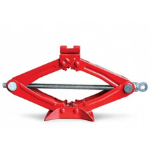 Домкрат ромбовидный винтовой 1 т 100-350 мм, с резиновой опорной частью