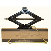 Домкрат ромбовидный винтовой с резин опорной частью 1,5 т 350 мм