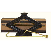 Домкрат ромбовидный винтовой с резин опорной частью 1 т 325 мм