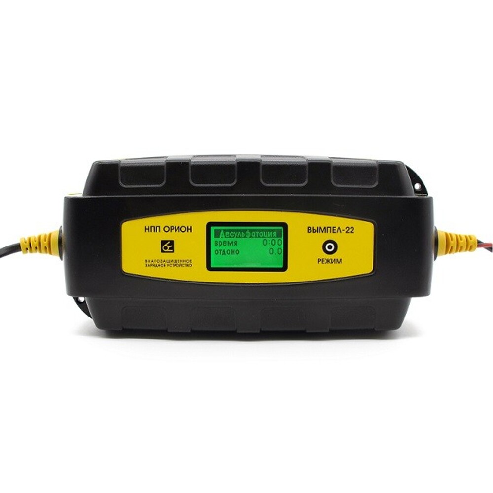 Зарядное устройство вымпел- 22 с функцией десульфатации GEL, WET, EFB, CA/CA (12V/6а) Зарядное устройство вымпел- 22 с функцией десульфатации GEL, WET, EFB, CA/CA (12V/6а)