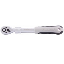 Трещотка флажковая 1/4* 72 зубца телескопическая