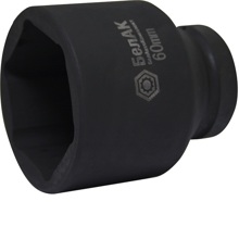 Головка 6-ти гранная, для ручного гайковерта, 60 мм