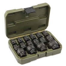 Набор головок ударных 1/2 из 16 предметов (10,12,13,14,15,16,17,18,21,22,24,27,36)