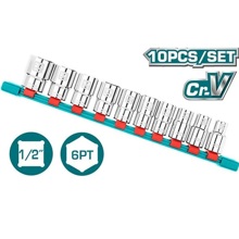 Набор головок 6-ти гр 1/2 из 10 предметов (10-24)