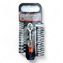 Набор головок и биты 28 предметов 1/4 с трещоткой и удлинителем 150 мм