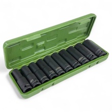 Набор головок 6-ти гр длинных ударных 1/2 из 10 предметов