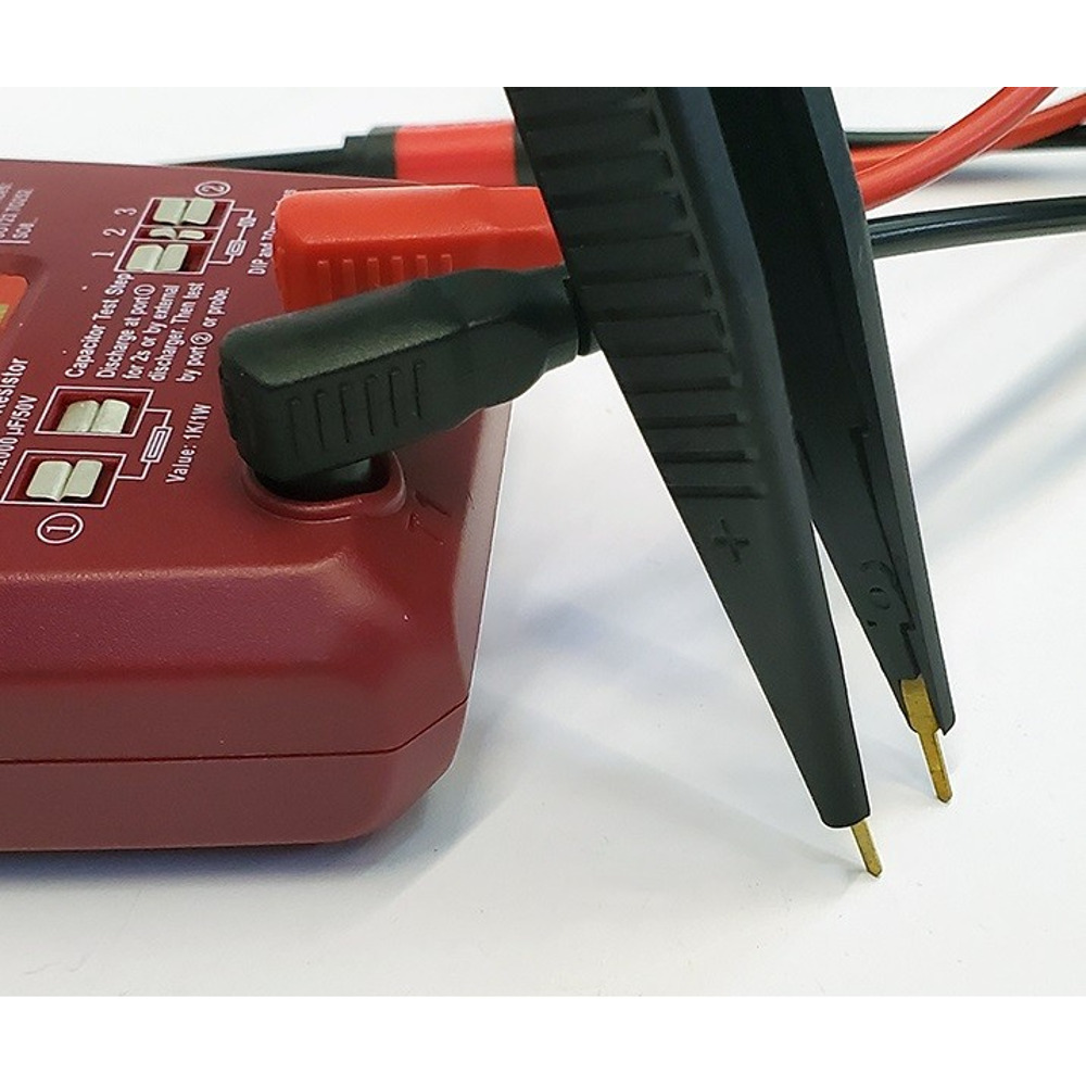 Пинцет для проверки ламп SMD (Щуп-пинцет для мультиметра) (1шт) Пинцет для проверки ламп SMD (Щуп-пинцет для мультиметра) (1шт)