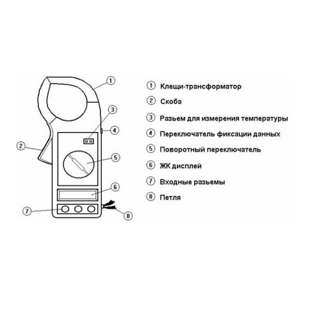 Мультиметр DT-266 Мультиметр DT-266