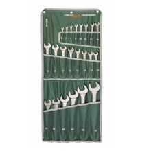 Набор ключей комбинированных из 22 шт. на планшете