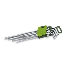 Набор ключей TORX 9 шт., с отв., длинные