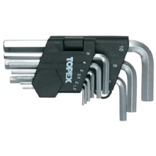 Набор ключей шестигранных 9 шт. короткие