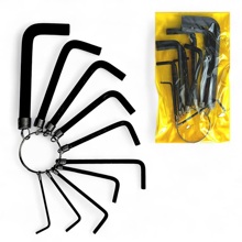 Набор ключей шестигранных из 10 шт до 8 мм