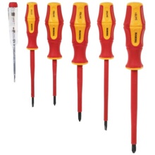 Набор отверток 6 предметов диэлектрических vde
