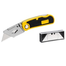Нож строительный складной с лезвиями