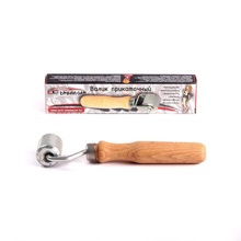 Валик прикаточный 35 мм, ручка деревянная