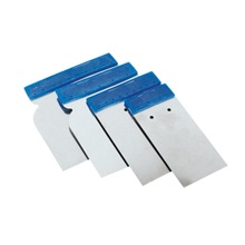 Шпатели из нержавеющей стали, 50-75, 100-120 мм (Набор 4шт)