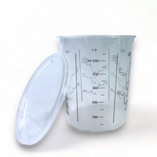 Стакан мерный 500 мл с крышкой