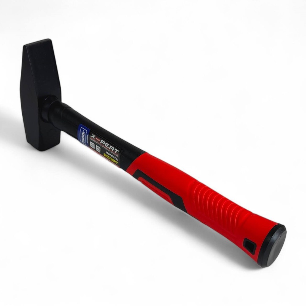 Молоток слесарный с фибергласовой ручкой 1000 г Молоток слесарный с фибергласовой ручкой 1000 г