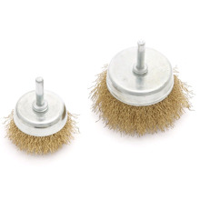 Щетка для дрели проволочная чашка 65 мм