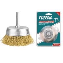 Щетка для дрели металлическая чашка 75 мм