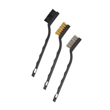 Набор из 3-х щеток жестких, пластик+металл