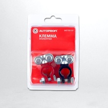 Клемма акб с зажимом в блистере (2 шт.)