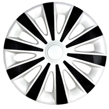 Колпак декоративный 14 карат белый super black 2 шт.