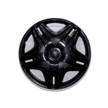 Колпак декоративный 16 дакар перед черный глянец