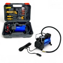 Компрессор 40 л/мин однопоршневой CL-111 170 Вт, 7 Атм, в кейсе