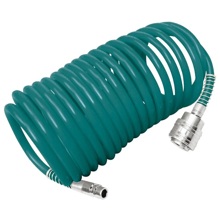 Шланг витой полиэтиленовый 5мм х 8мм х 15 м с быстроразъемами