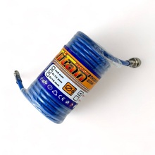 Шланг витой полиуретановый 5 мм х 8 мм х 5м с цвет синий