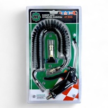 Пистолет обдувочный (Набор для сдувания пыли), цвет черный, 6мм /AT306