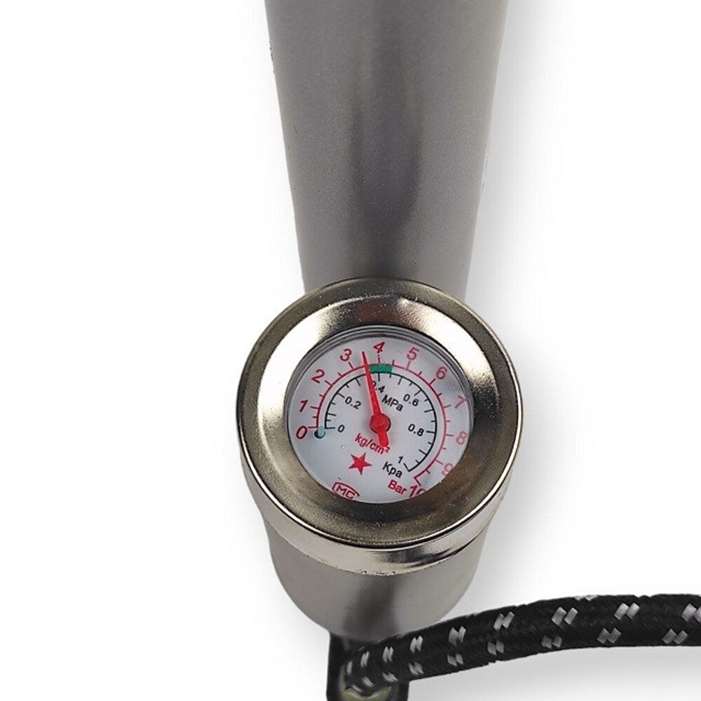 Насос ручной с манометром Хром /JK / KAMLA Насос ручной с манометром Хром /JK / KAMLA