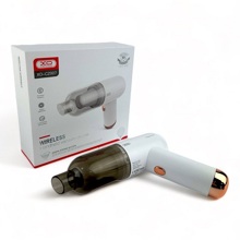 Пылесос автомобильный, 12V, цвет белый