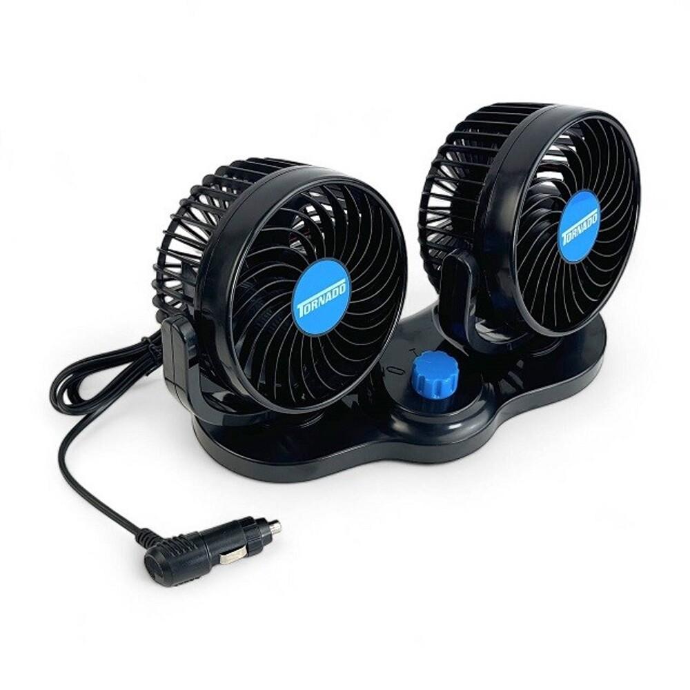 Вентилятор 6 12v, 5 Вт T-311 (на скотче) двойной с совмещ регулировкой Вентилятор 6 12v, 5 Вт T-311 (на скотче) двойной с совмещ регулировкой