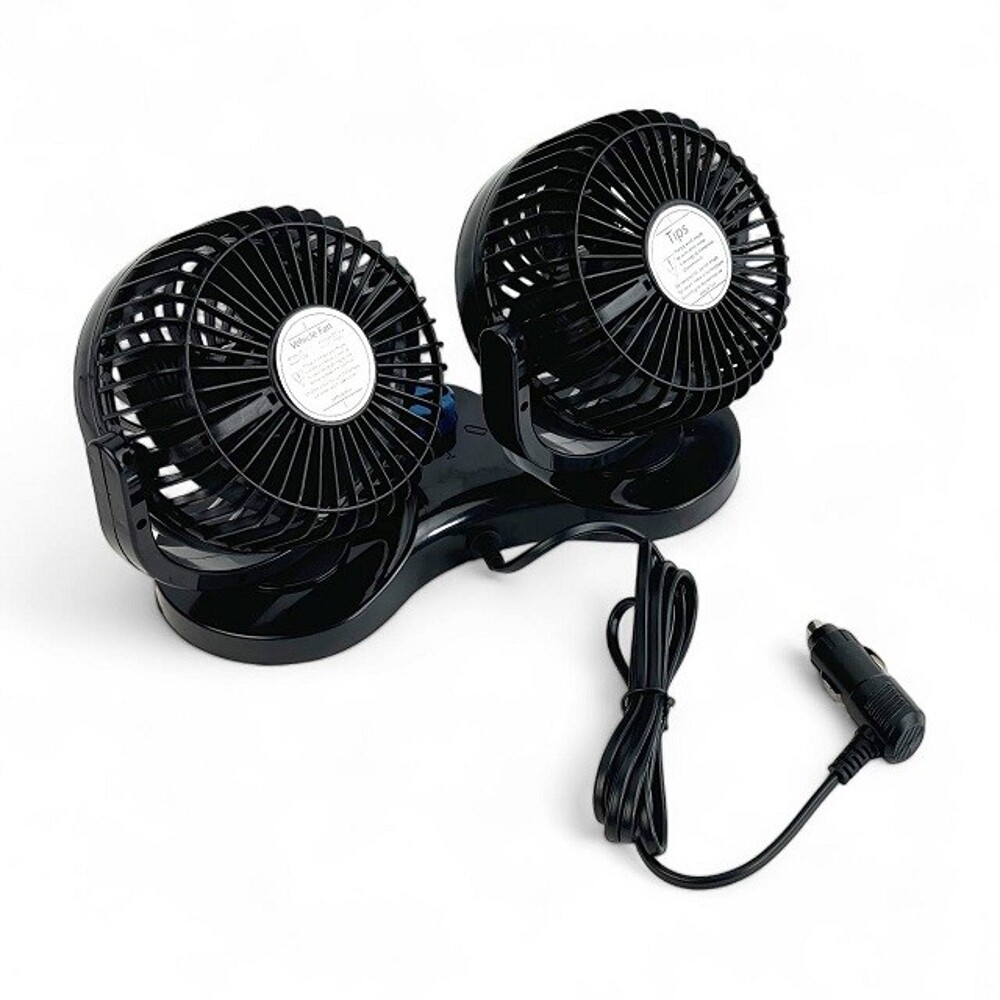 Вентилятор 6 12v, 5 Вт T-311 (на скотче) двойной с совмещ регулировкой Вентилятор 6 12v, 5 Вт T-311 (на скотче) двойной с совмещ регулировкой