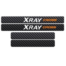 Наклейки порогов **X-RAY CROSS** CARBON