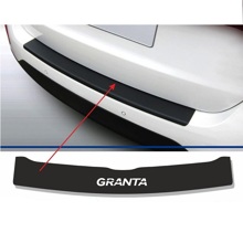 Защитная пленка на бампер Гранта до 2018г лифтбек