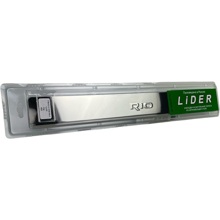 Накладки внутренних порогов Kia Rio (2017->) из нержавеющей стали (к-т 4шт)