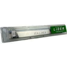 Накладки внутренних порогов ваз 1118 из нержавеющей стали (к-т 4шт)